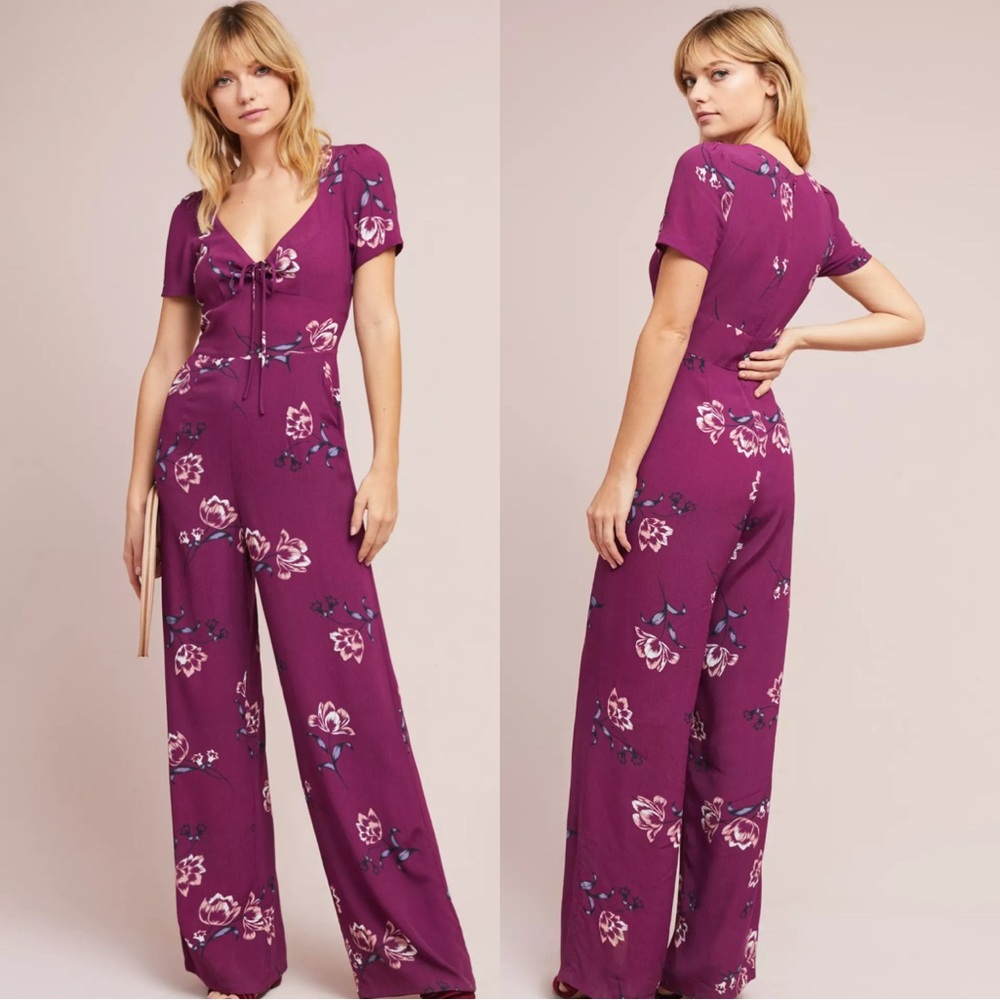 Yumi Kim‎ Sweetheart Floral Jumpsuit